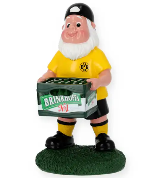 Borussia Dortmund - Gartenzwerg Bierkasten